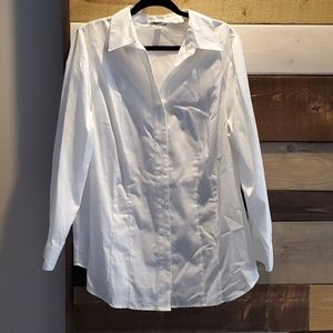 NWOT white button down